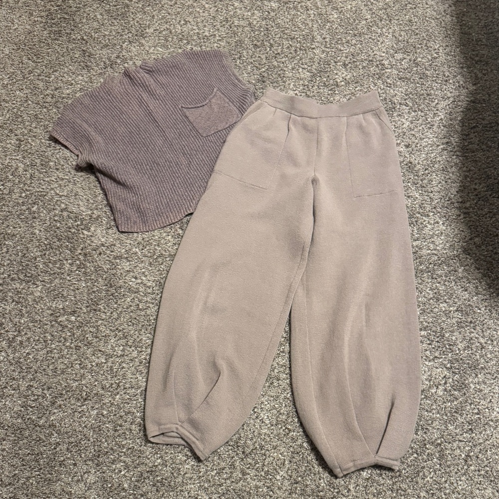 FREE PEOPLE Free-est Freya Short Sleeve
Sweater & Pants Set